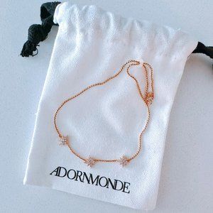 Adornmonde Malcom Gold Adjustable Bracelet